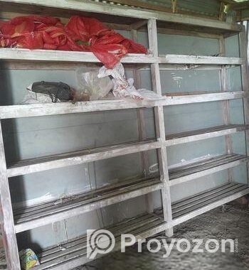 সেগুন কাঠের তৈরী র‍্যাক বিক্রি হবে