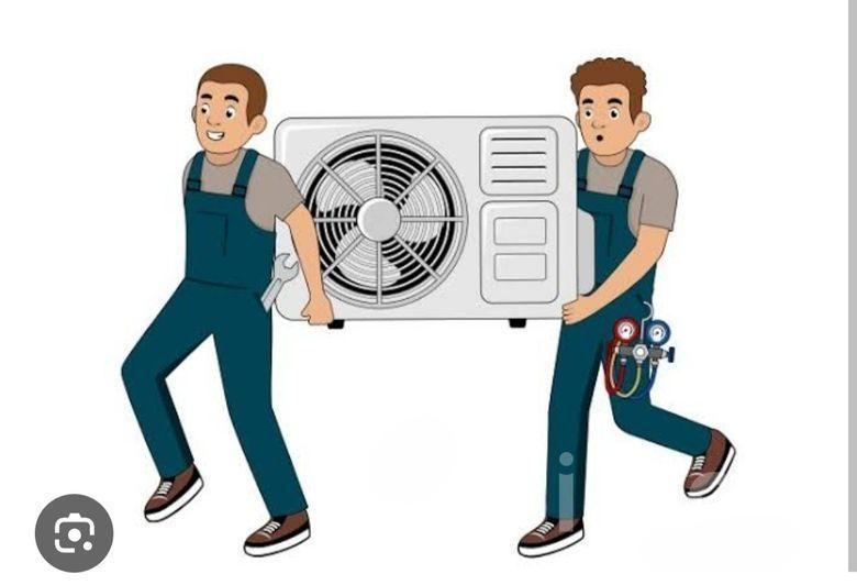 এসি খোলা এবং ফিটিং