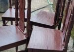 ৬ টি চেয়ার সেগুন কাঠের