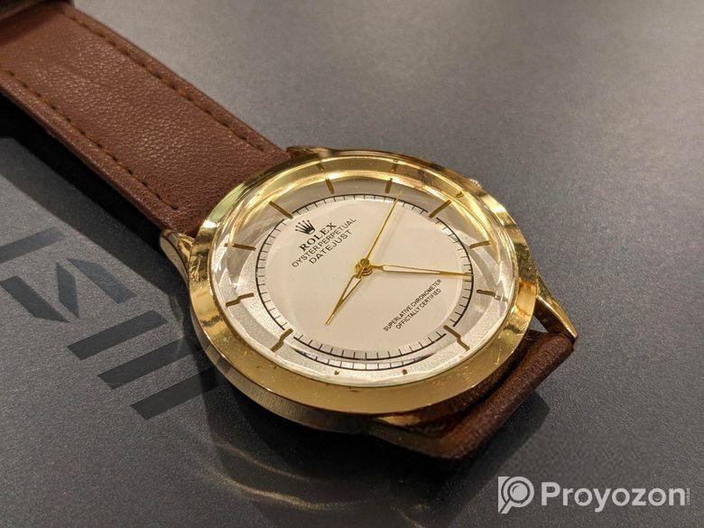Oyster Perpetual Date Golden Watch