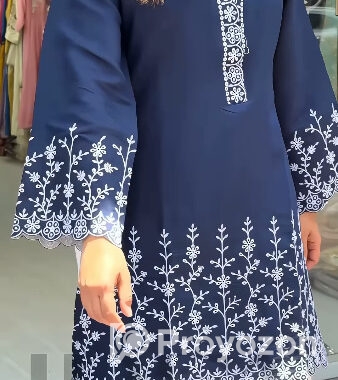 Soft Cotton Embroidery Three Piece