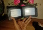 Trifold mini wallet for men
