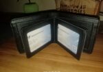 Trifold mini wallet for men