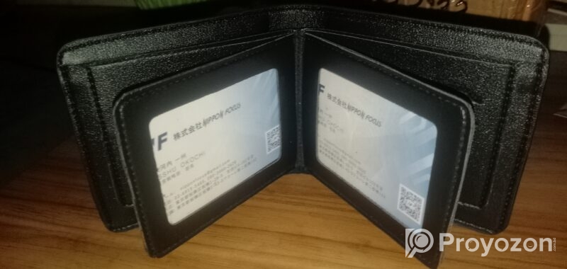 Trifold mini wallet for men