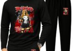 Long Sleeve Drop Shoulder Tshirt and Trouser Set