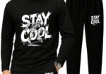 Long Sleeve Drop Shoulder Tshirt and Trouser Set