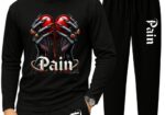 Long Sleeve Drop Shoulder Tshirt and Trouser Set