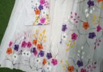 Hand Print Half Silk Couple Dress