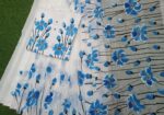Hand Print Half Silk Couple Dress