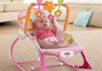 Baby Rocker with Musical Toy Bar & Vibrations