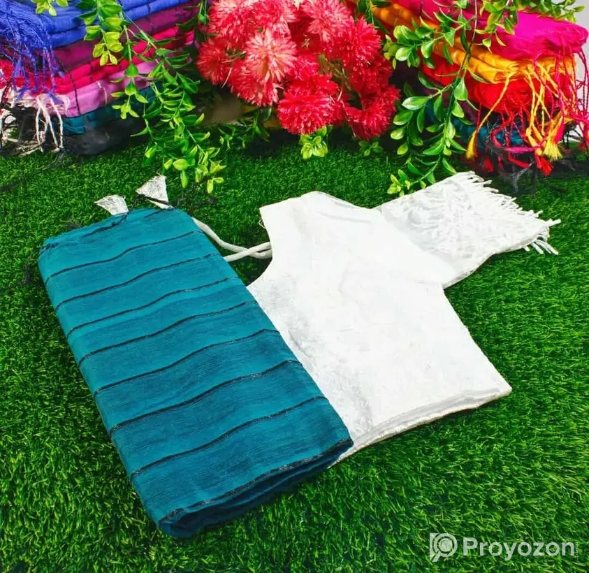 চুমকি শাড়ি এবং ব্লাউজ