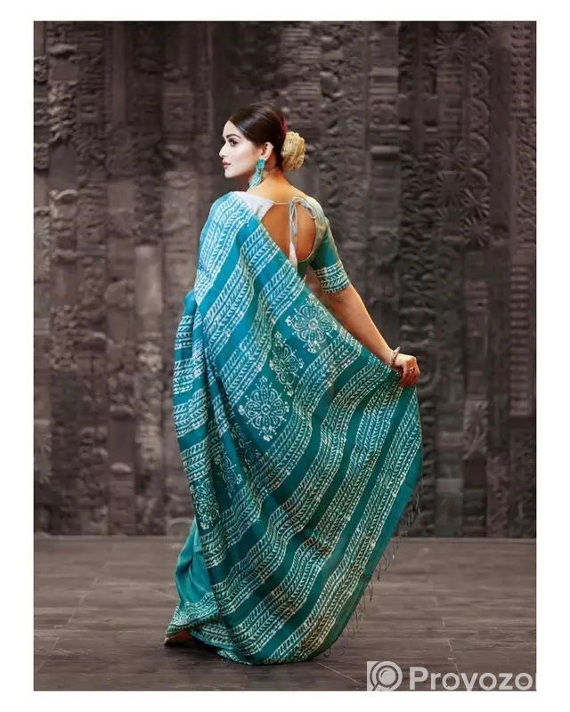 চান্দেরী সিল্ক শাড়ি