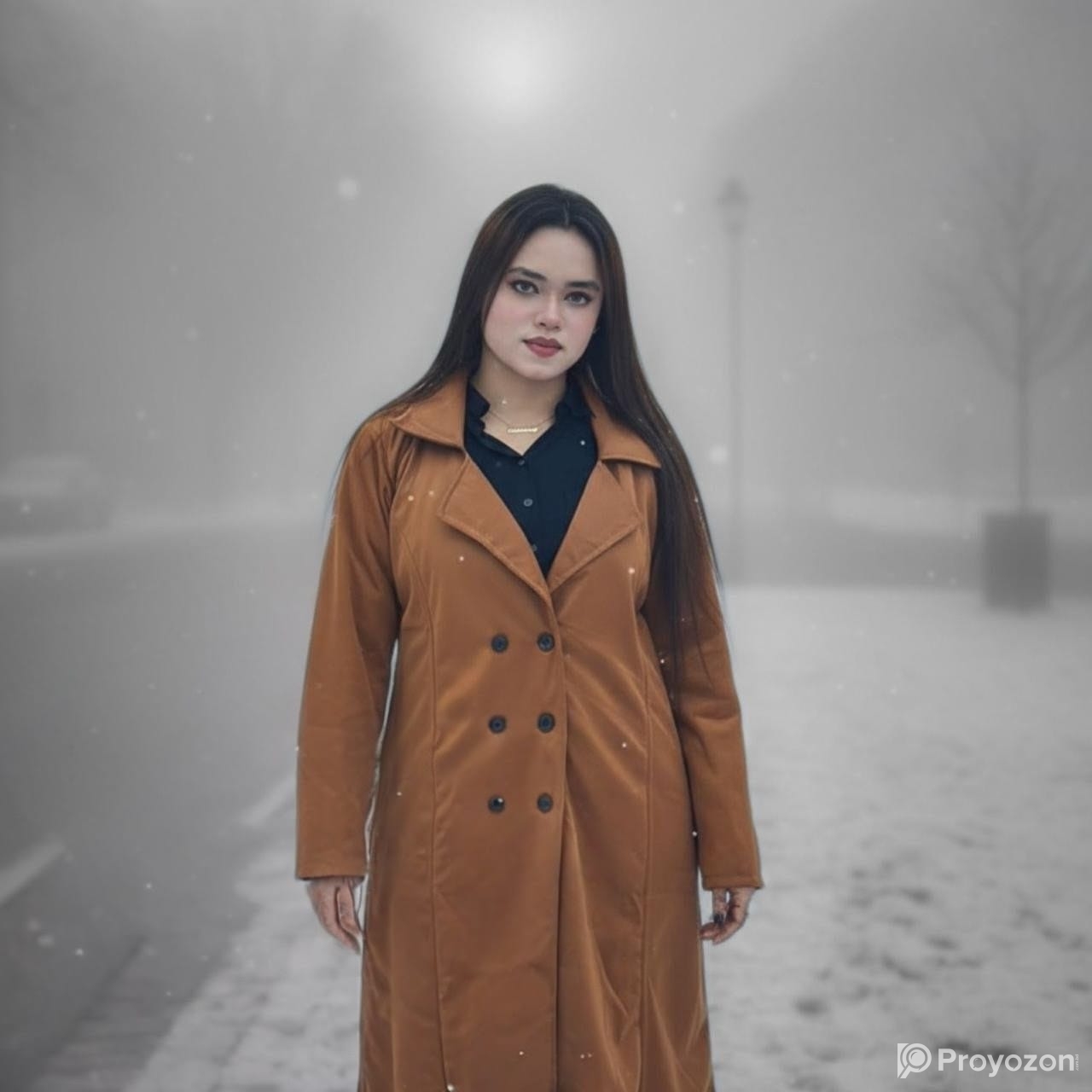 Stylish Ladies Overcoat