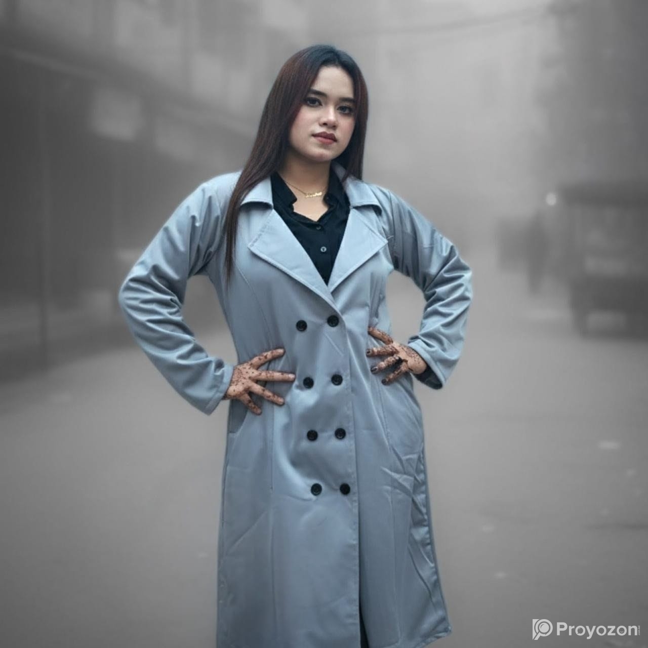 Stylish Ladies Overcoat