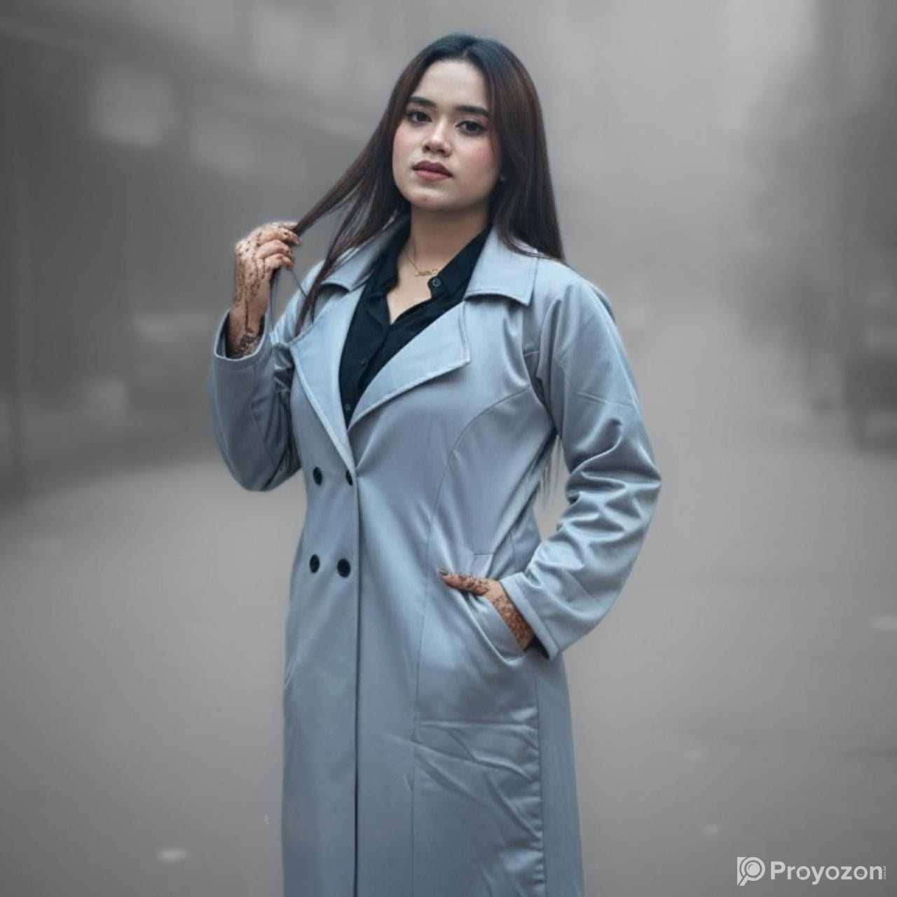 Stylish Ladies Overcoat
