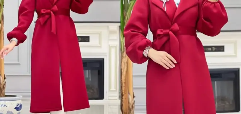 Stylish Ladies Overcoat