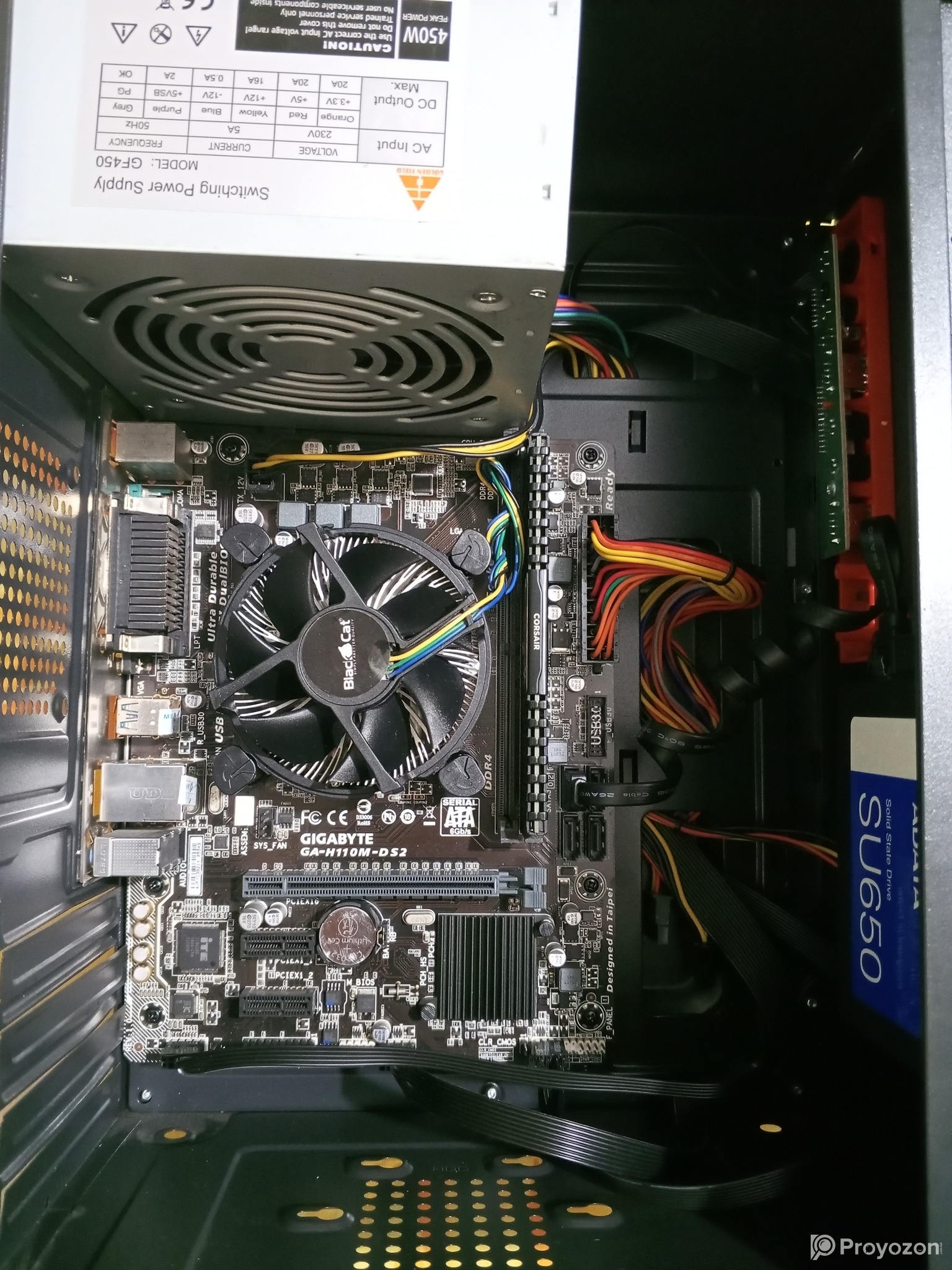 i3 6th Gen Ram 4GB DDR4/SSD 120GB Desktop Cpu PC For Sell