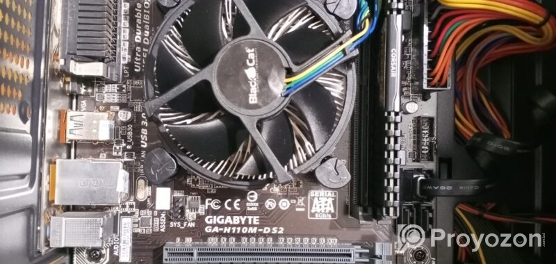 i3 6th Gen Ram 4GB DDR4/SSD 120GB Desktop Cpu PC For Sell