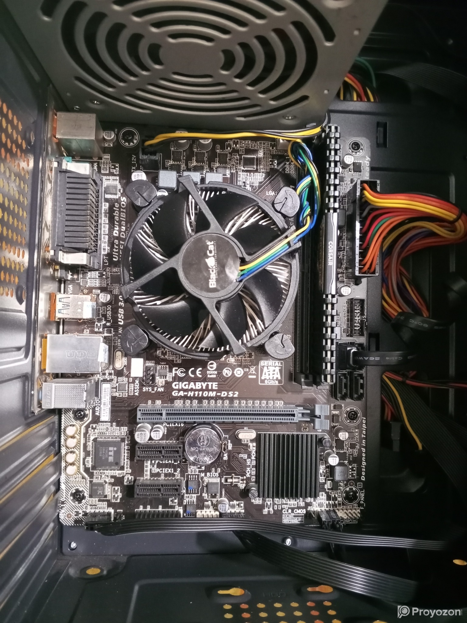 i3 6th Gen Ram 4GB DDR4/SSD 120GB Desktop Cpu PC For Sell