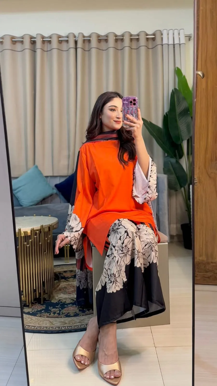 Digital Print Three Piece