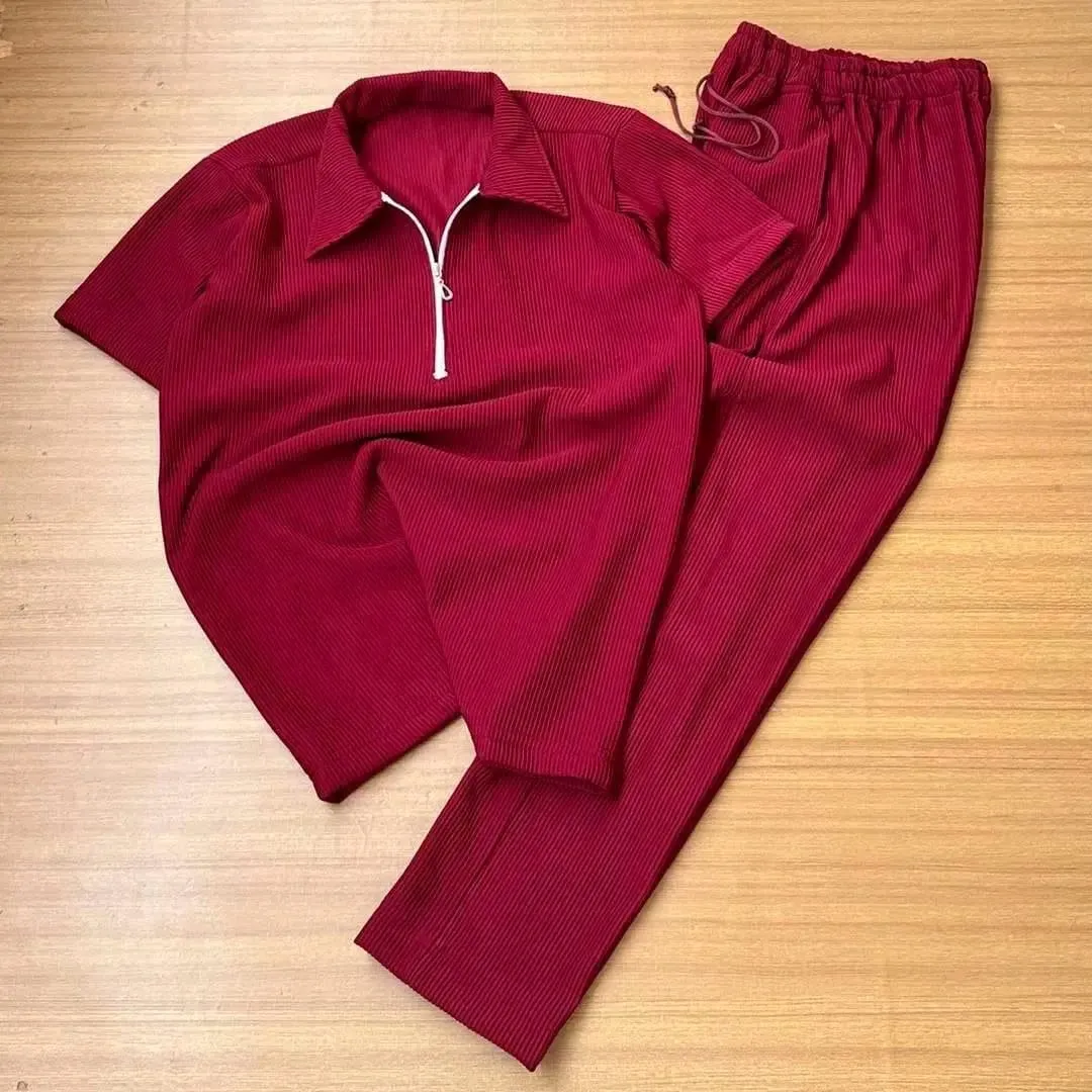 Stylish Rebed cotton set