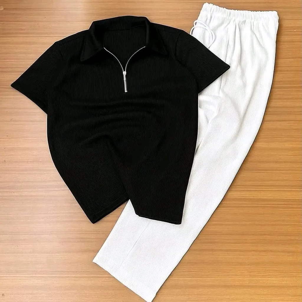 Stylish Rebed cotton set