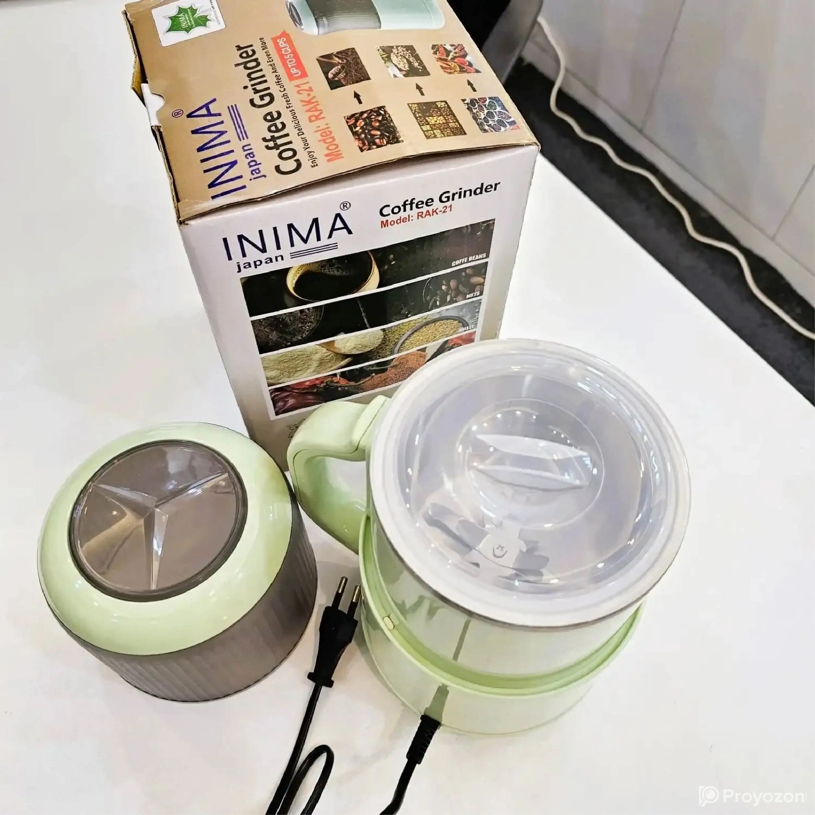 INIMA RAK-21 Coffee / Multi-purpose Electric Grinder – 1500W