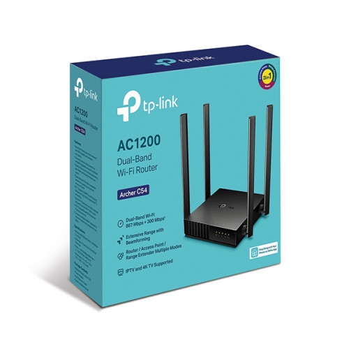 TP-LINK Archer C54 AC1200 Dual Band Wi-Fi Route