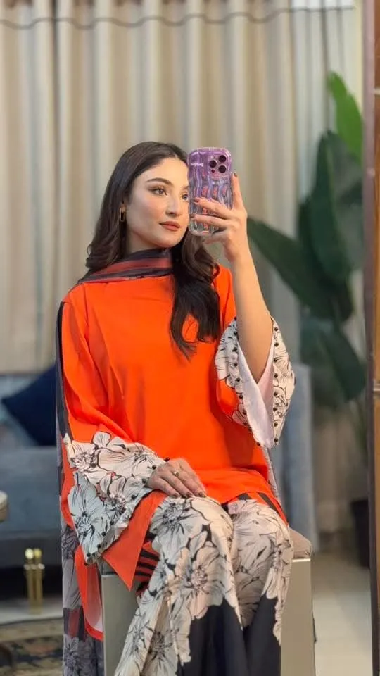 Digital Print Three Piece