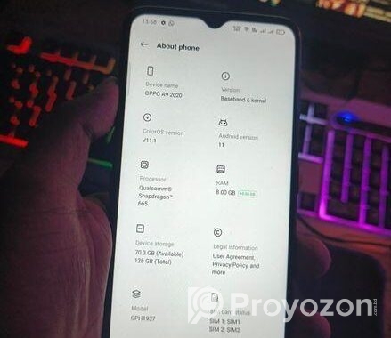 OPPO A9 2020 8/128 (Used)
