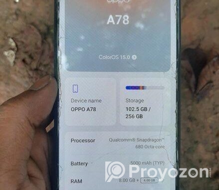 OPPO A78 . (Used)