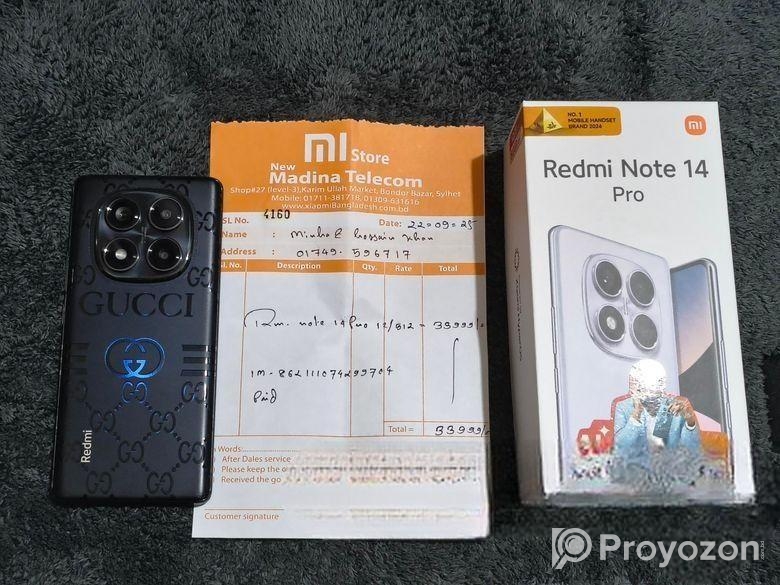 Xiaomi Redmi Note 14 pro 2025 (12/512GB) (New)