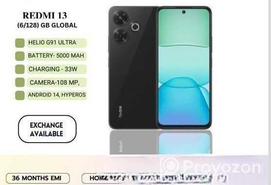 Xiaomi Redmi 13 [6+128] global. (New)