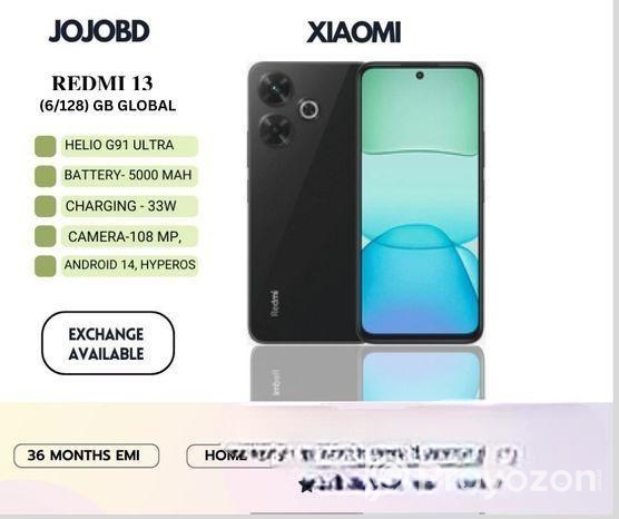 Xiaomi Redmi 13 [6+128] global. (New)