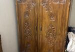 Handcrafted Wooden Wardrobe For Sale