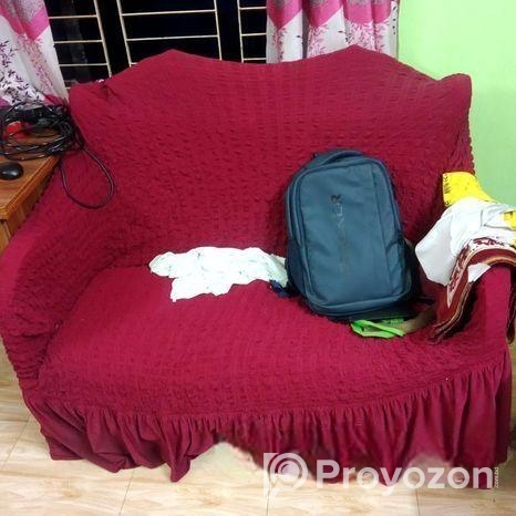 কাঠের সোফা