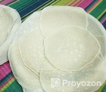 ফ্রোজেন রুটি, পরোটা,রোল পাওয়া যায়।