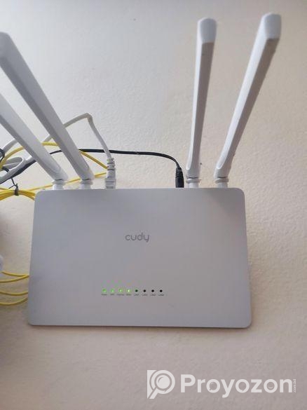 Cudy ডুয়েল ব্রান্ডের একটি নতুন কন্ডিশন রাউটার বিক্রয় হবে
