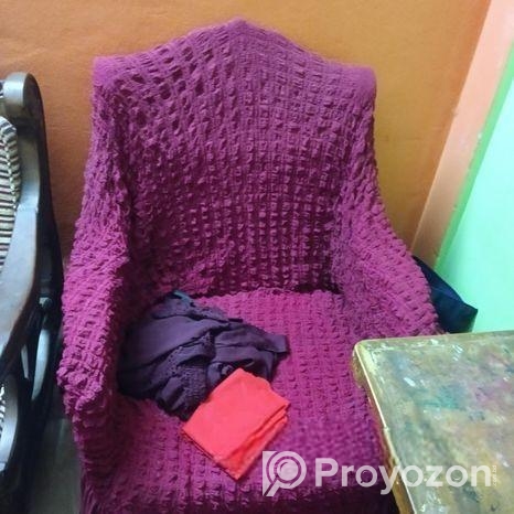 কাঠের সোফা