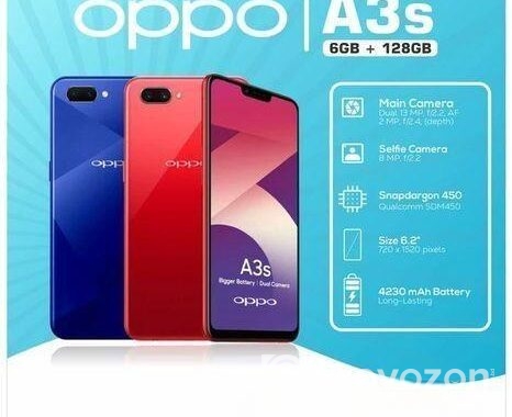OPPO A3s 6/128 সাপ্তাহিক অফার (New)
