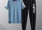 Cotton T-shirt And Trouser Set