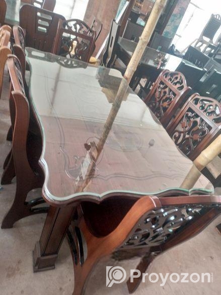 ৬-চেয়ার ডাইনিং টেবিল