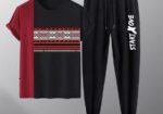 Cotton T-shirt And Trouser Set