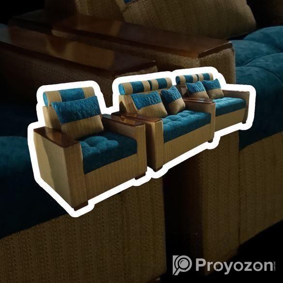 সেগুন কাঠের ৬ হাতা সোফা মাসের কিস্তিতে কিনুন