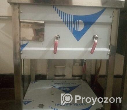 Commercial Hotplate with deep fryer