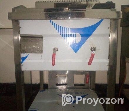 Commercial Hotplate with deep fryer