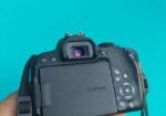 canon 800D with 50mm prime lens 1.8..