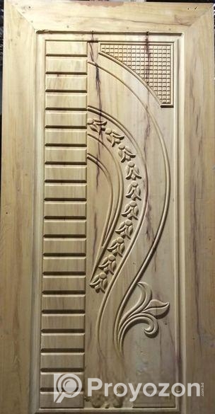 মেহগনি কাটার নতুন দরজা