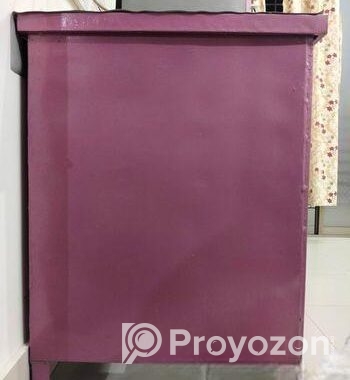 Steal Table || Height: 32″ Length: 34 ” Width: 23