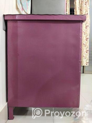 Steal Table || Height: 32″ Length: 34 ” Width: 23